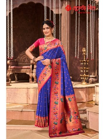 Lotus Paithani Saree